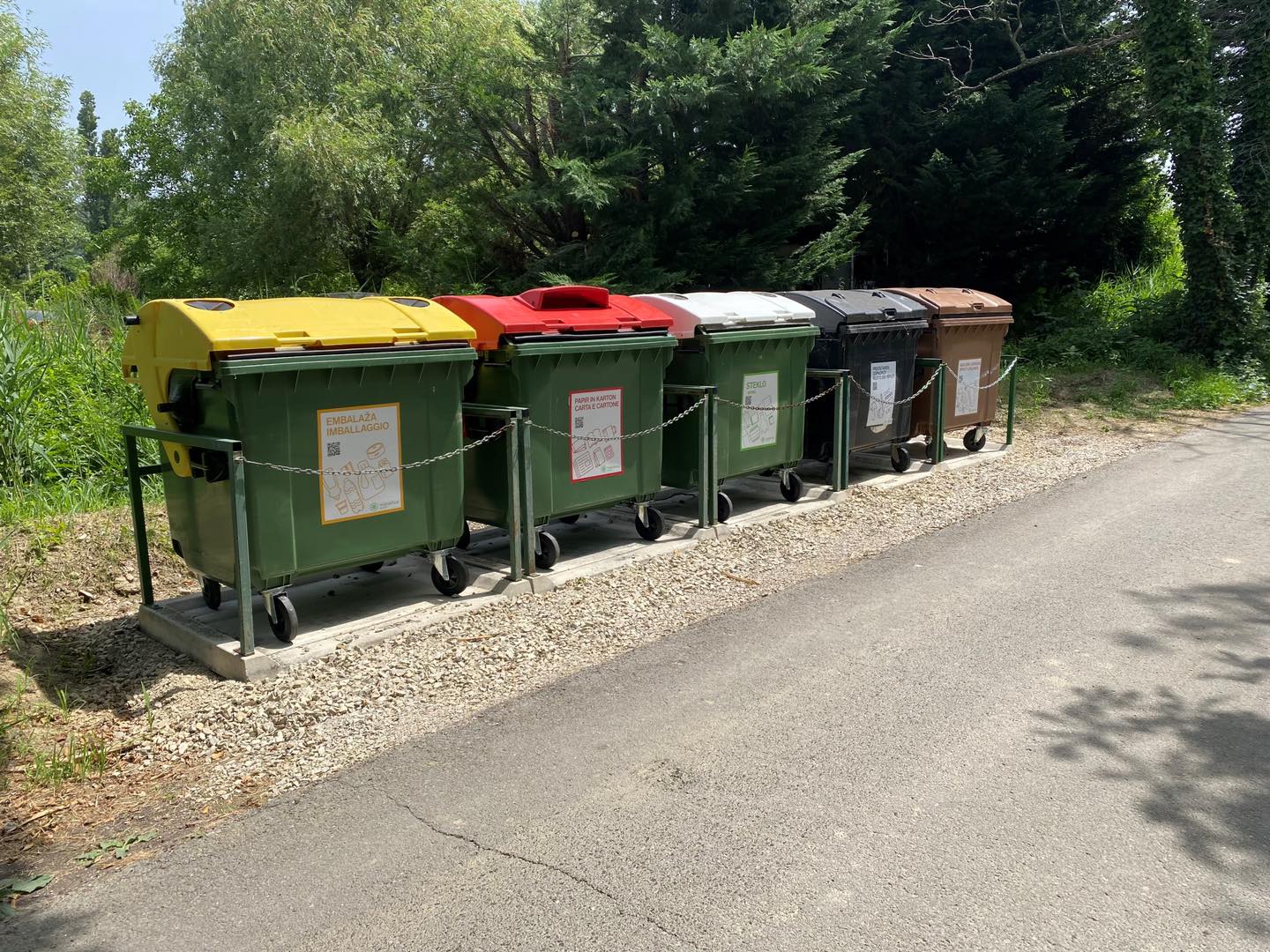 ekološki otok Cesta med vinogradi EKO